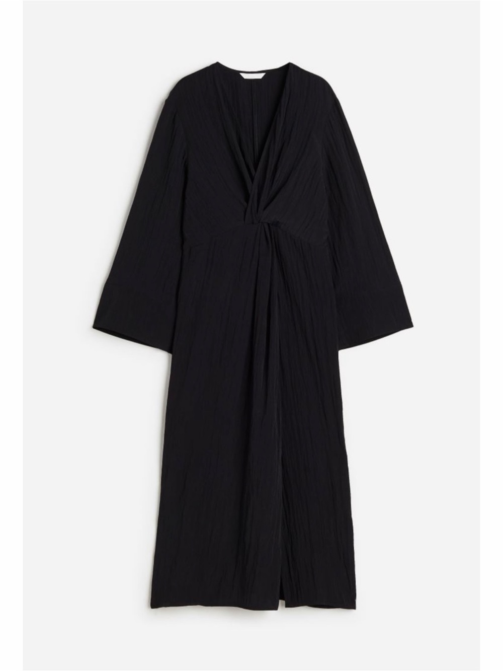 H&M Black V-Neck Dress
